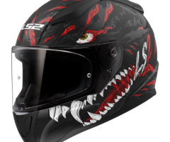 LS2 LS2 FF353 Rapid II Kaiju Matt zwart / rood