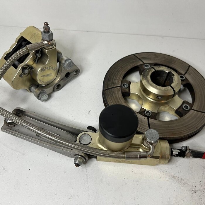 Gebruikt EKS Minikart remsysteem compleet