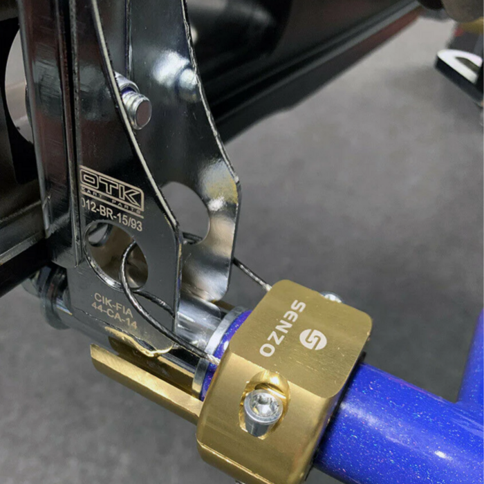 Senzo Senzo Achterbumper saver set 30MM Goud kleurig