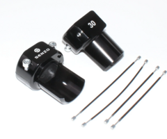 Senzo Senzo Achterbumper saver set 30MM Zwart