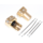 Senzo Achterbumper saver set 28MM Goud kleurig