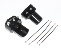 Senzo Senzo Achterbumper saver set 28MM zwart