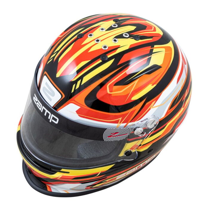 Zamp Zamp RZ-42Y Zwart / rood / oranje