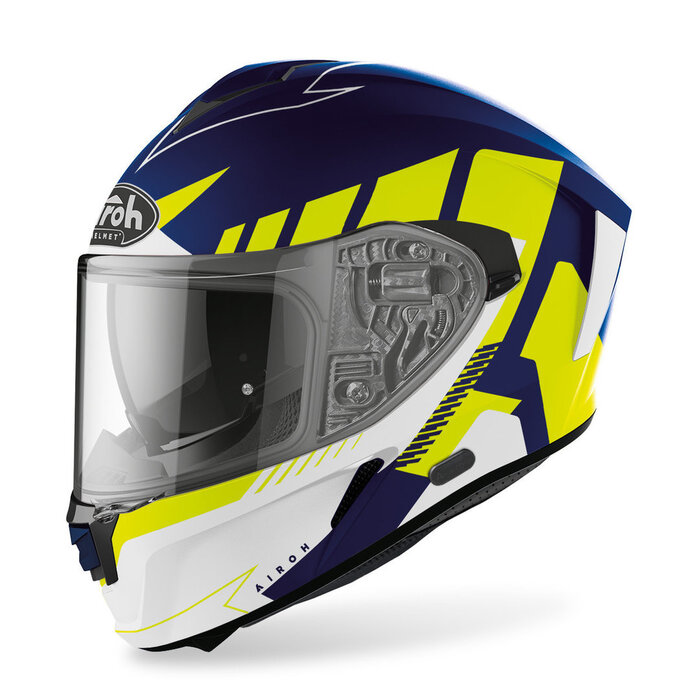 Airoh Airoh Spark Blauw / fluor geel matt
