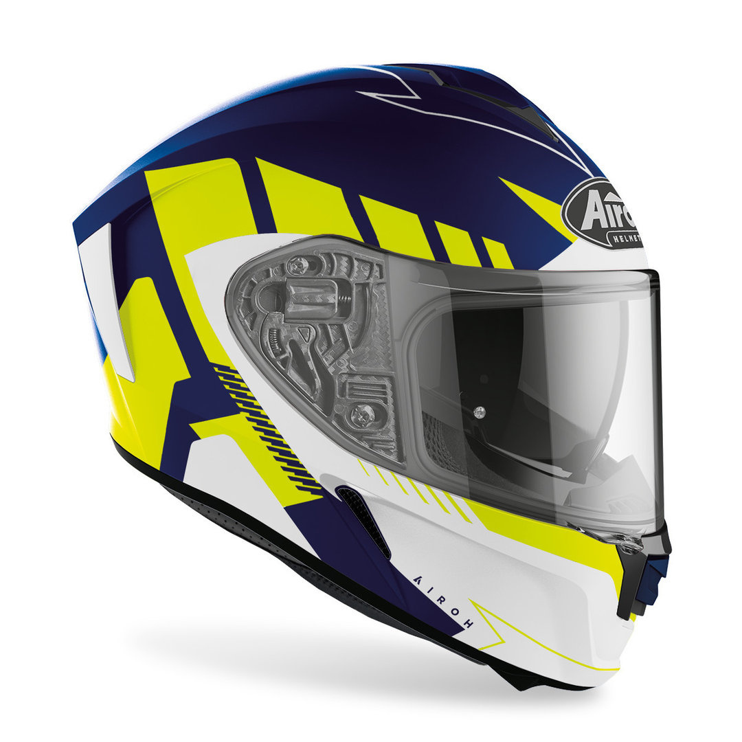 Airoh Airoh Spark Blauw / fluor geel matt