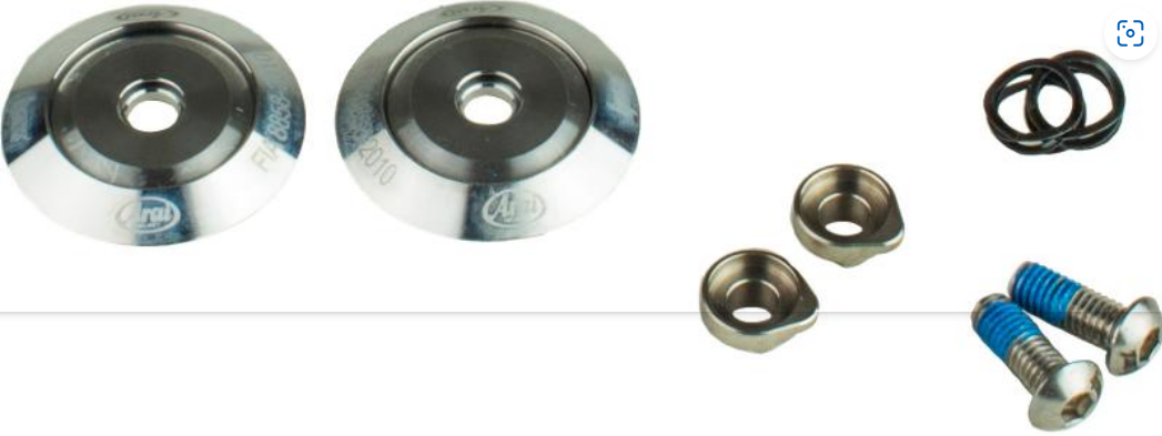 Arai Arai Hans clips FIA 8858