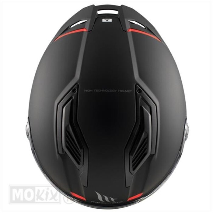 MT Helmets MT Helmets Stinger 2 matt zwart / fluor oranje