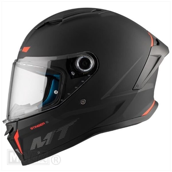 MT Helmets MT Helmets Stinger 2 matt zwart / fluor oranje