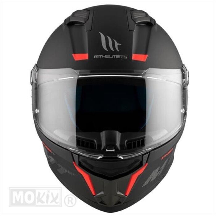 MT Helmets MT Helmets Stinger 2 matt zwart / fluor oranje