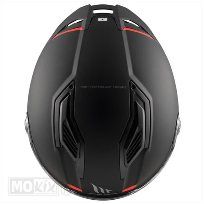 MT Helmets MT Helmets Stinger 2 matt zwart / fluor oranje