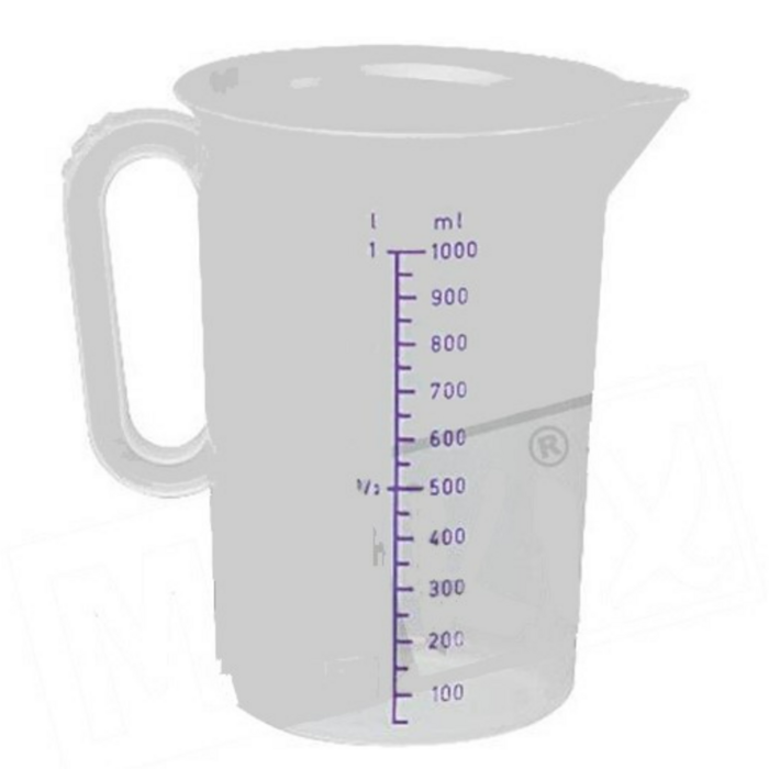 deKartshop.nl HQ Olie vul maatbeker 1000ML