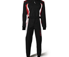 Speed Racewear Speed hobby overall Detroit HS-3 Zwart / rood / wit