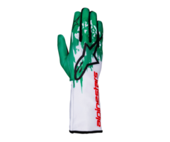 Alpinestars Alpinestars Tech 1-K V3  Wit / Groen / Rood (FIA- KARTING)