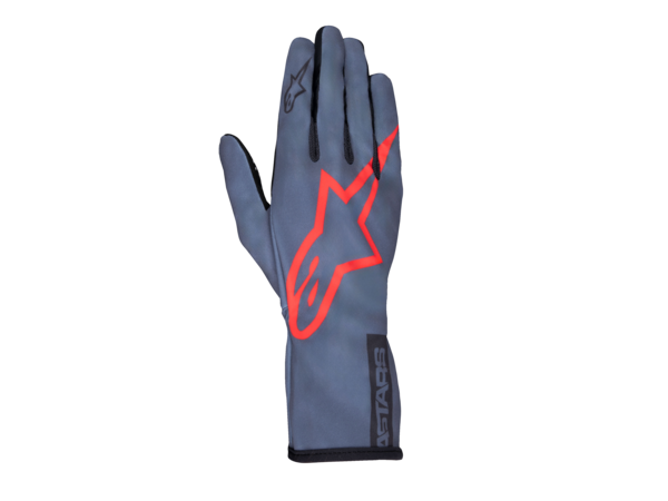 Alpinestars Alpinestars Tech 1-K V2 Pure gloves asphalt / rood / charcoal