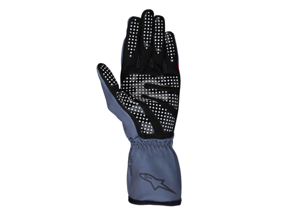 Alpinestars Alpinestars Tech 1-K V2 Pure gloves asphalt / rood / charcoal