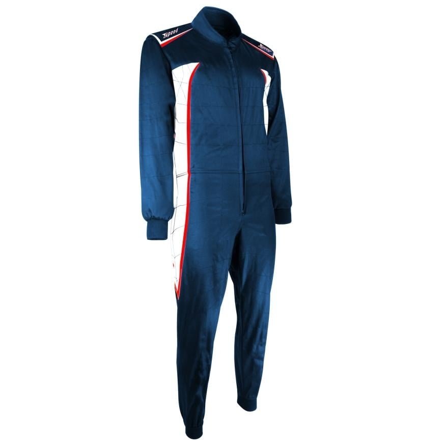 Speed Racewear Speed hobby overall Detroit 2.0 Blauw / rood / wit