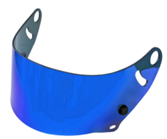 FK Visor FK Vizier voor Arai CK-6 blauw anti fog