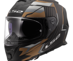 LS2 LS2 FF800 Storm II tracker matt zwart / Goud / grijs