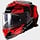 LS2 FF800 Storm II tracker rood / zwart