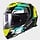 LS2 FF800 Storm II tracker zwart / fluor geel