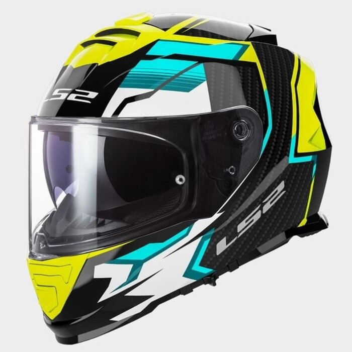 LS2 LS2 FF800 Storm II tracker zwart / fluor geel