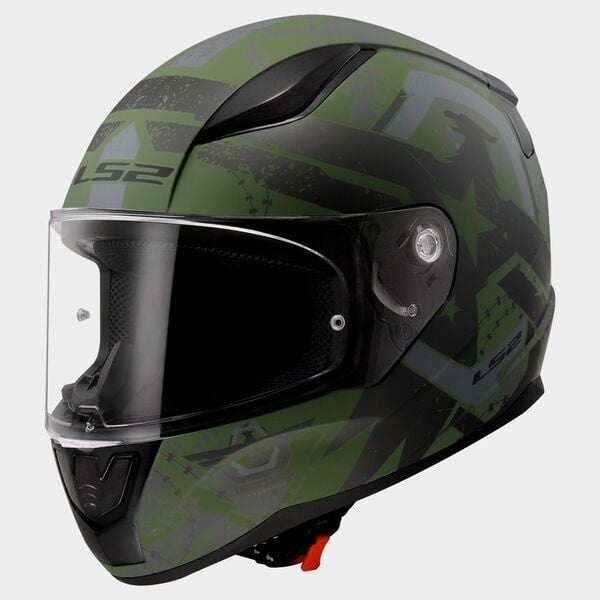 LS2 LS2 FF353 Rapid II Thunder Birds Matt Military green