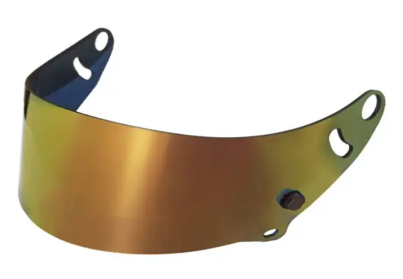 FK Visor FK Vizier voor Arai CK-6 goud anti fog