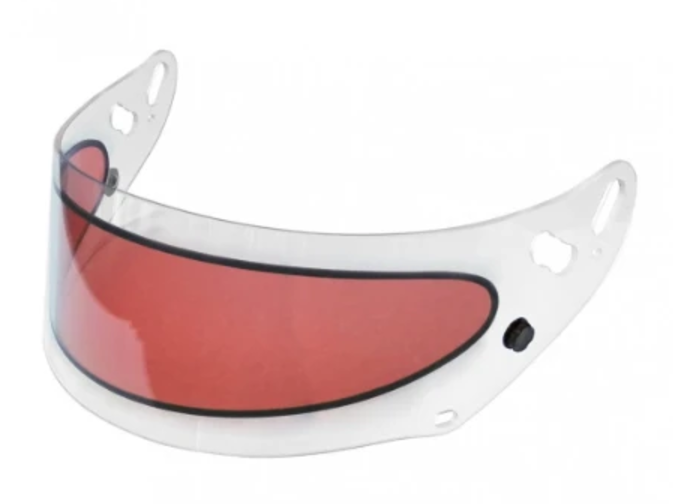 FK Visor FK Vizier voor Arai CK-6 Regenvizier Oranje anti fog