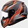LS2 FF353 Rapid II Flitz Matt Oranje / grijs