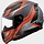 LS2 FF353 Rapid II Flitz Matt Oranje / grijs