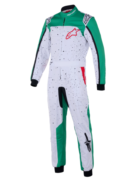 Alpinestars Alpinestars KMX-9 V3 Graphic 6 Wit / groen / rood