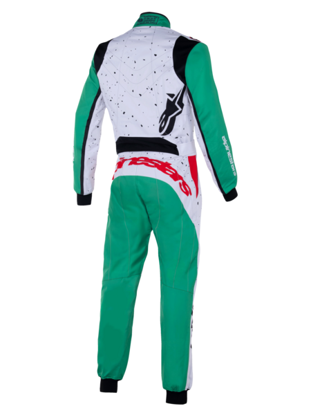 Alpinestars Alpinestars KMX-9 V3 Graphic 6 Wit / groen / rood