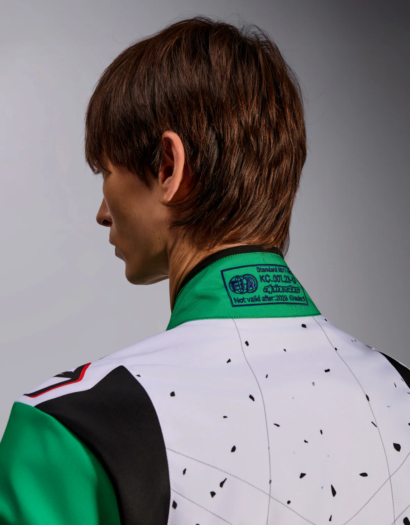 Alpinestars Alpinestars KMX-9 V3 Graphic 6 Wit / groen / rood