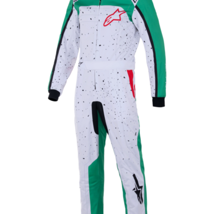 Alpinestars Alpinestars KMX-9 V3 Graphic 6 Wit / groen / rood