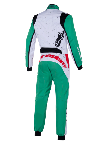 Alpinestars Alpinestars KMX-9 V3 Graphic 6 Wit / groen / rood