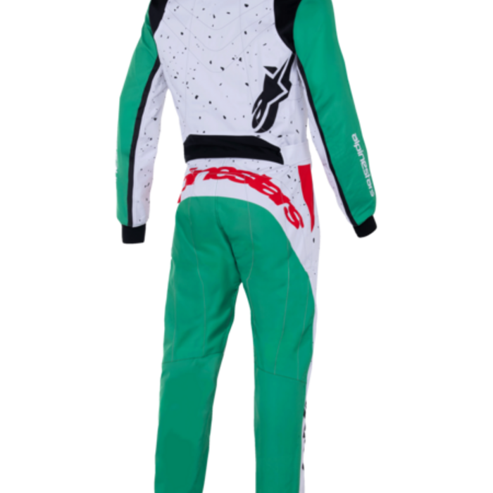 Alpinestars Alpinestars KMX-9 V3 Graphic 6 Wit / groen / rood