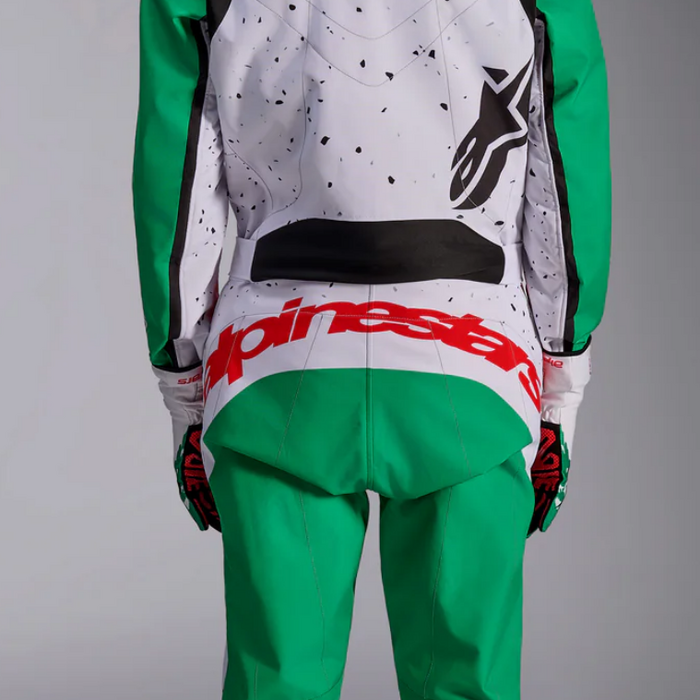 Alpinestars Alpinestars KMX-9 V3 Graphic 6 Wit / groen / rood