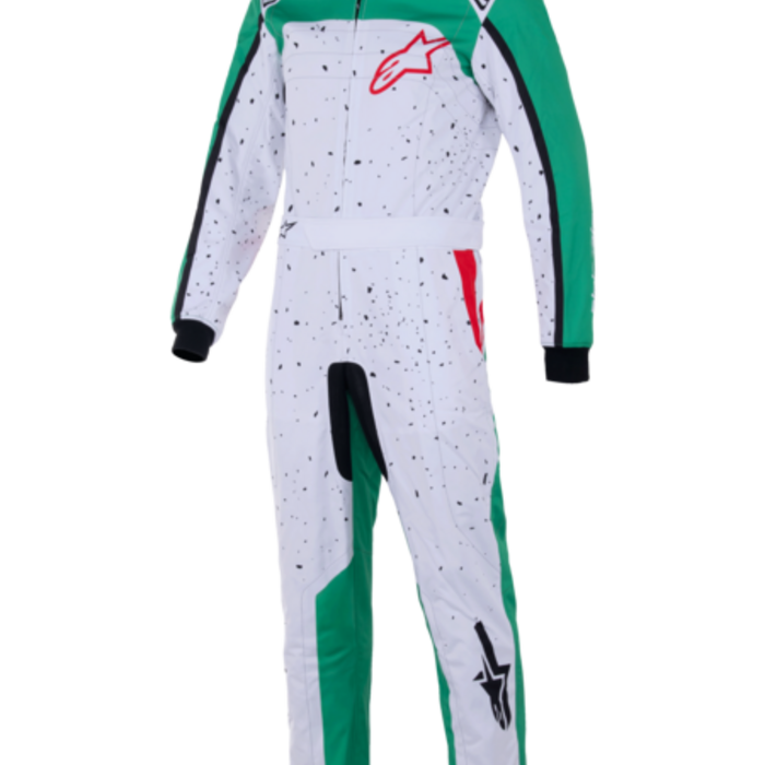 Alpinestars Alpinestars KMX-9 V3 Graphic 6 Wit / groen / rood