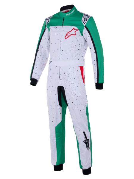 Alpinestars Alpinestars KMX-9 V3 Graphic 6 Wit / groen / rood