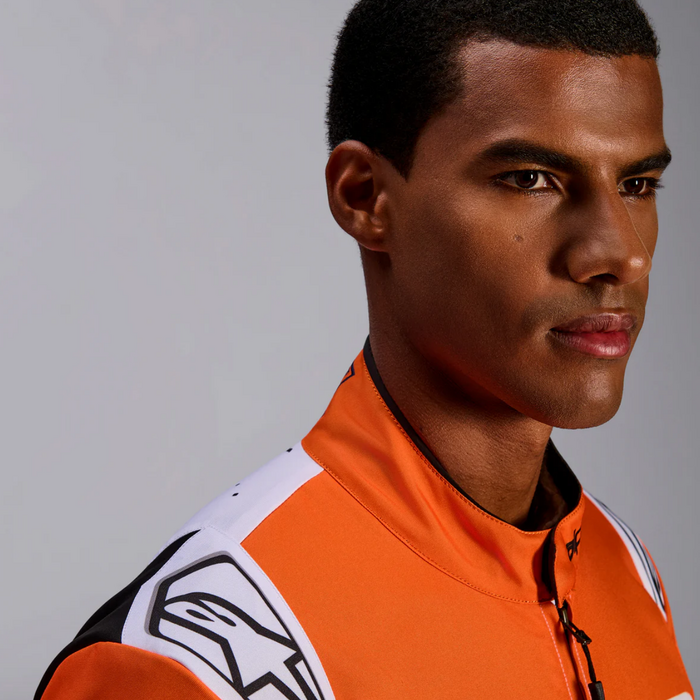 Alpinestars Alpinestars KMX-9 V3 Graphic 6 Wit / oranje / zwart