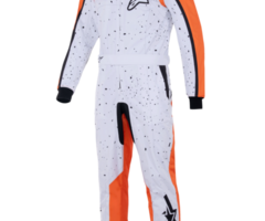 Alpinestars Alpinestars KMX-9 V3 Graphic 6 Wit / oranje / zwart