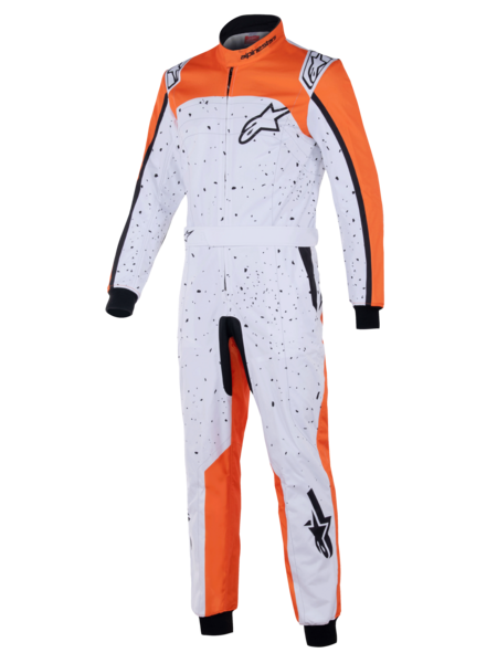 Alpinestars Alpinestars KMX-9 V3 Graphic 6 Wit / oranje / zwart
