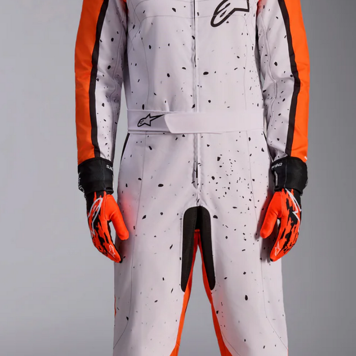 Alpinestars Alpinestars KMX-9 V3 Graphic 6 Wit / oranje / zwart