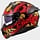 LS2 FF808 Stream II Drako zwart rood
