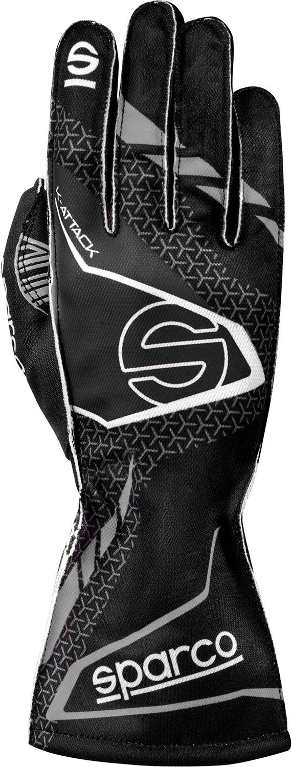 Sparco Sparco K-attack kart handschoenen zwart / grijs