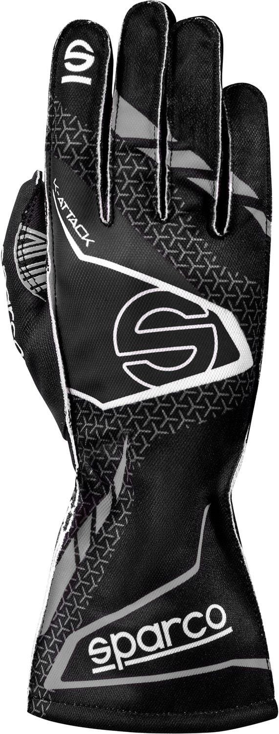 Sparco Sparco K-attack kart handschoenen zwart / grijs