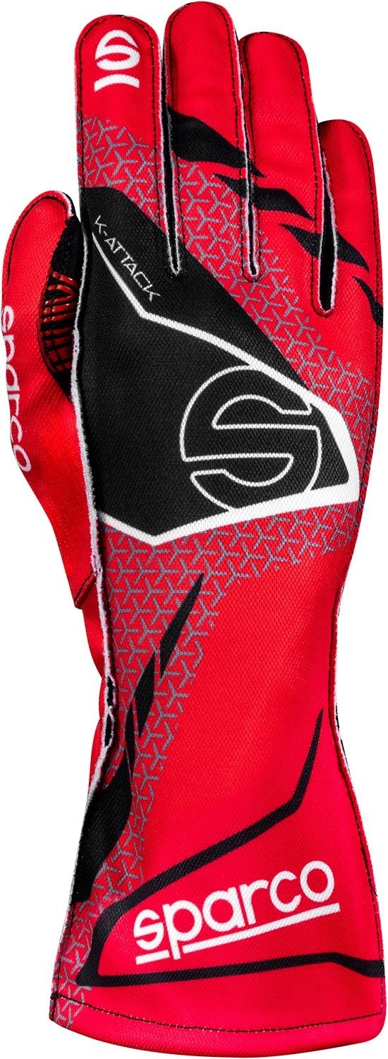 Sparco Sparco K-attack kart handschoenen Rood / zwart