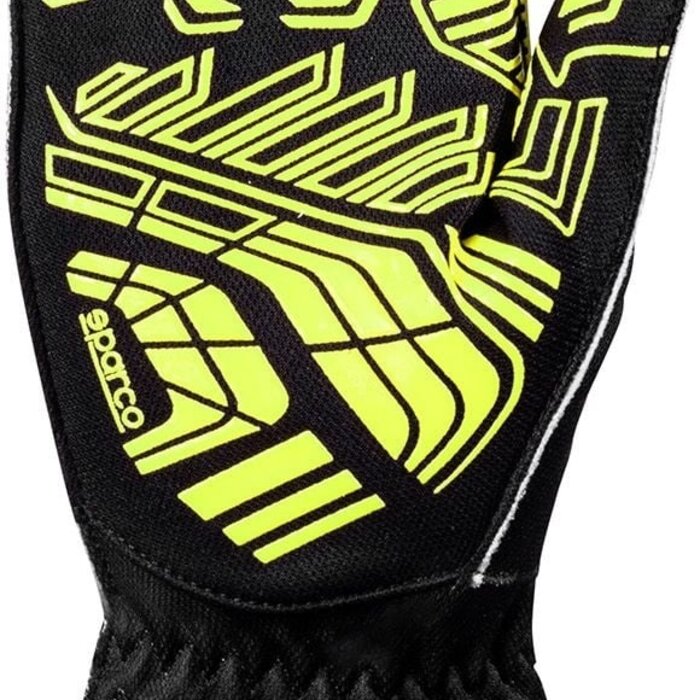 Sparco Sparco K-attack kart handschoenen Zwart / fluor geel