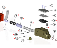 IPK IPK Rempomp revisie set 19MM