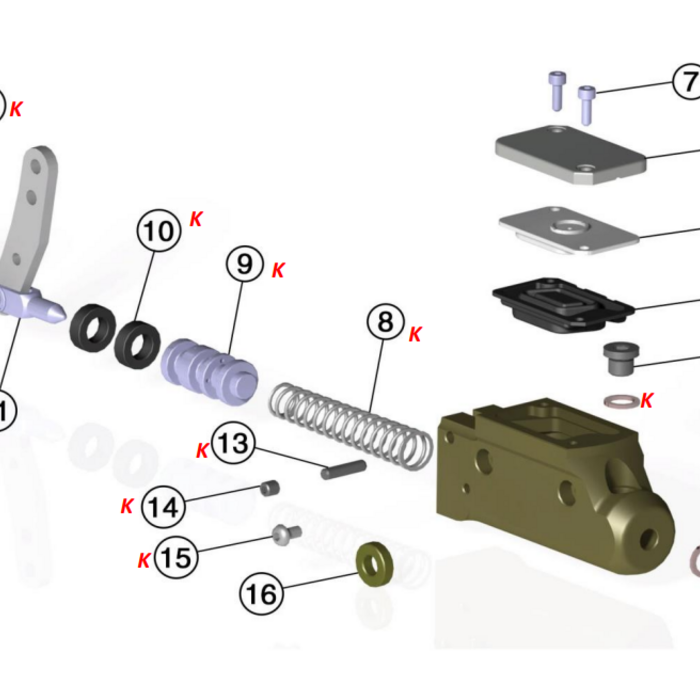 IPK IPK Rempomp revisie set 19MM